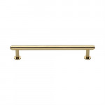 M Marcus Heritage Brass Stepped Design Cabinet Pull with 16mm Rose 160mm Centre to Centre